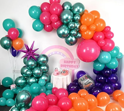 Disco Balloon Arch, 22 Inch Disco Ball Mylar Explosion Star Foil Balloon - Image 3
