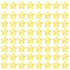 64 Pcs Metal Snap Hair Clips for Women,Small Snap Barrettes for Women Girls Thick Fine Hair (Yellow)