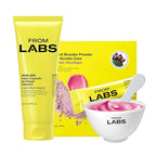 FROMLABS Hair Repair Duo – Protein Capsule Hair Repair Treatment (6.76 fl oz) + Intensive Keratin Booster Powder (8 Pack) | 3‑Minute At‑Home Keratin Mask, Deep Repair for Damaged, Color‑Treated Hair