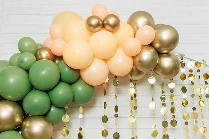 Nude Balloons - 12 inch 100pcs Latex - Round Neutral Boho Birthday - Image 5