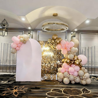 Pink and Gold Balloons for Baby Shower Wedding Bridal Shower Decorations | - Image 5