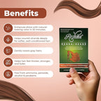 Reshma Beauty 30 Minute Henna Hair Color Infused with Organic Henna Lawsonia Inermis 100% Gray Coverage for Soft, Shiny Hair, Plant-Based Hair Dye—2.12 oz Pack of 1 (Highlights)