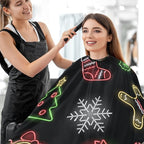 Kigai Hair Cutting Cape for Men & Women Waterproof Professional Barber Cape with Adjustable Closure Snap