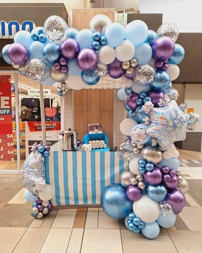 Frozen Balloon Arch Garland Kit - Image 5
