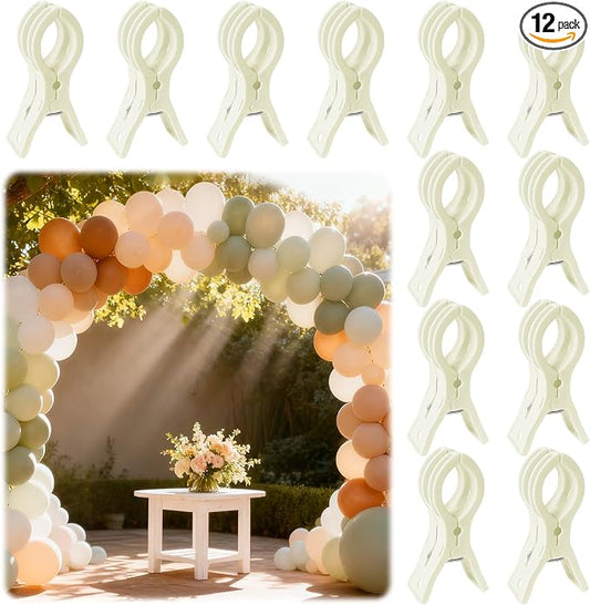 PUGPIU 12 Pack Balloon Arch Clips by Unknown