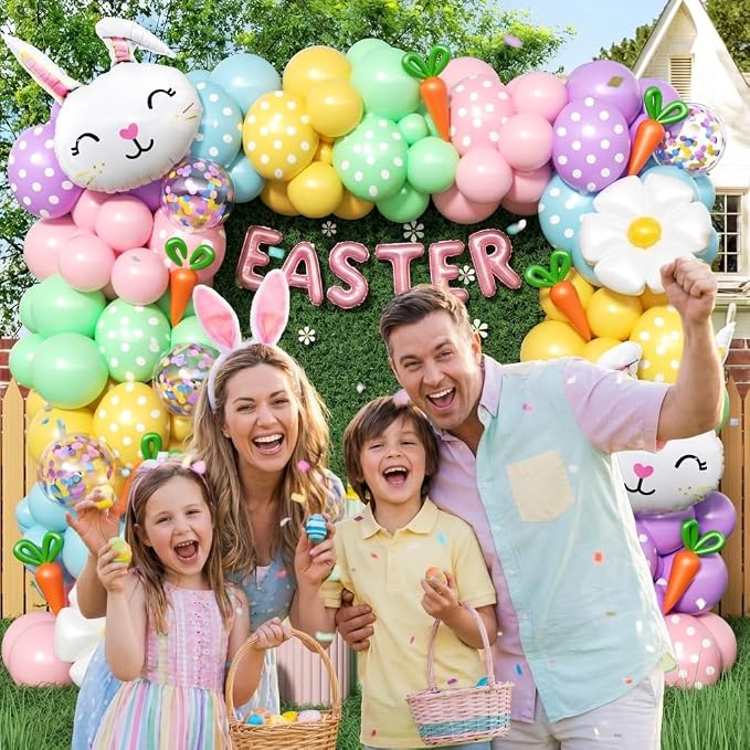 171Pcs Easter Balloon Arch Kit - Image 7