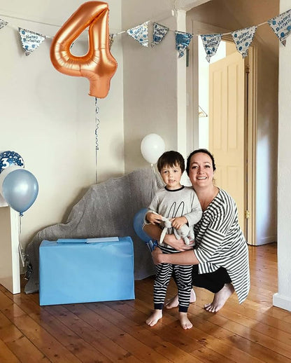 Orange 0 Balloon - Image 7