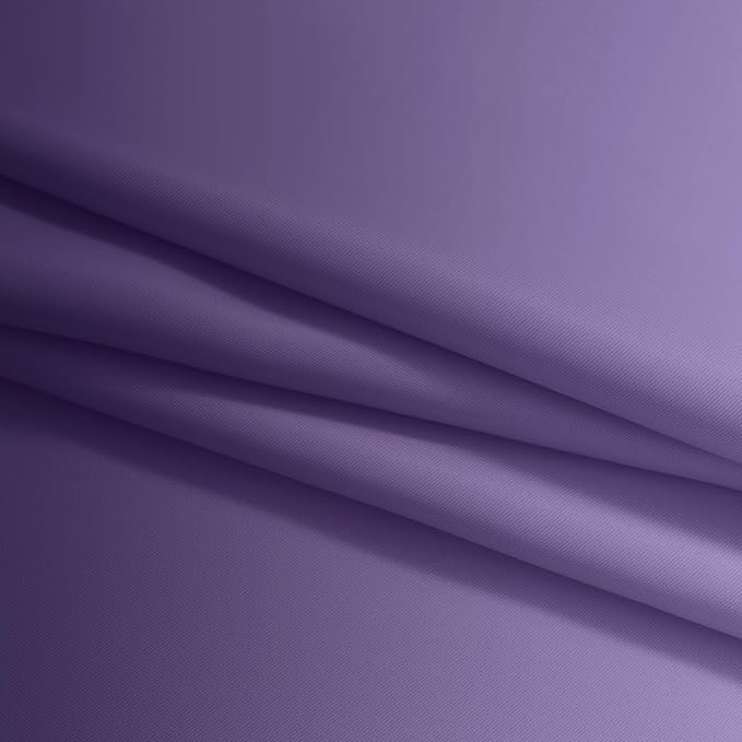 Yakamok Ombre Curtains Lavender Purple and Greyish White - Image 6