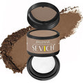 Sevich Hairline Powder - Root Touch Up Instantly Hair Color for Thinning Gray Coverage - Bald Spot Concealing Hair Powder for Women & Men - 48Hour Waterproof & Sweatproof - Light Brown