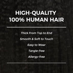 Lashey Seamless Clip in Hair Extensions Human Hair 150g 9pcs Kinky Straight Natural Black 24 Inch Long Clip in Hair Extensions Real Human Hair with PU Soft Invisi Edge