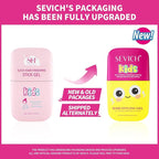 SEVICH Hair Gel For Kids With Comb, Toddler Hair Wax Stick For Girls - Quick Fix For Flyaways & Stray Ends - Frizz Control Finishing Stick - Gentle & Easy To Use 2.7fl oz/80ml