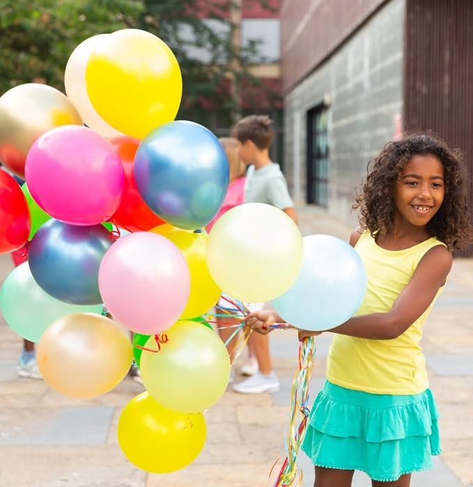 10 Inch Yellow Balloons - Image 6