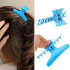Ondder Hair Clips, 12 Pack - Butterfly Hair Clips Clamps Claws Pro Salon Hair Clips for Cutting, Styling, Sectioning, Coloring Hair - Hair Accessories for Women Girls