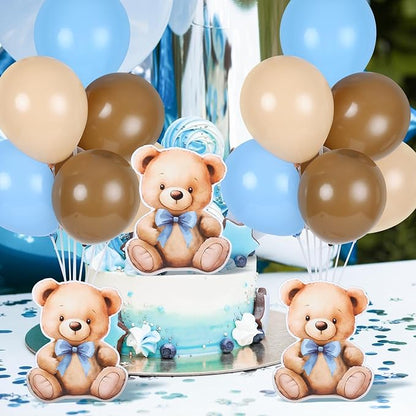 12 Sets Bear Baby Shower Balloon Stand Kit - Image 7