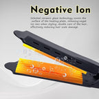 2 Inch Hair Crimper for Volumizing & Textured Styles, Ceramic Crimping Iron with Anti-Static Technology, 4 Adjustable Heat Settings 300°F-450°F, 110-240V Travel Hair Styling Tool for Women