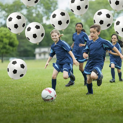 35 Pcs Soccer Ball Balloons, Soccer Party Decorations Supplies - Image 3