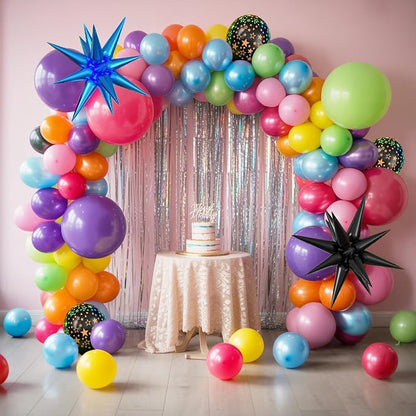 Neon Balloons, 12 Inch Colorful Balloons - Image 6