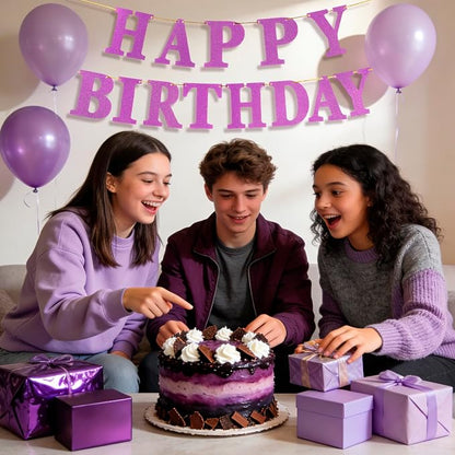 Happy Birthday Banner for Birthday Party Decorations - Image 3