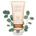 CURLYSHYLL Hair Cure Mask for Damaged Hair | Leave-in Protein Treatment | Heat Care + Strengthening | No-Rinse Formula | 200ml