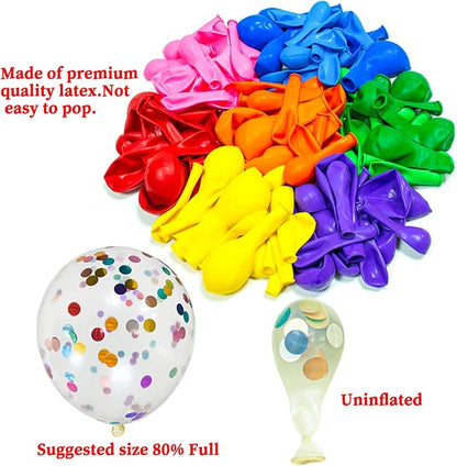 162 Pcs Rainbow Garland Balloon Kit mixed size 18 10 5 Inch Rainbow arch - Image 4