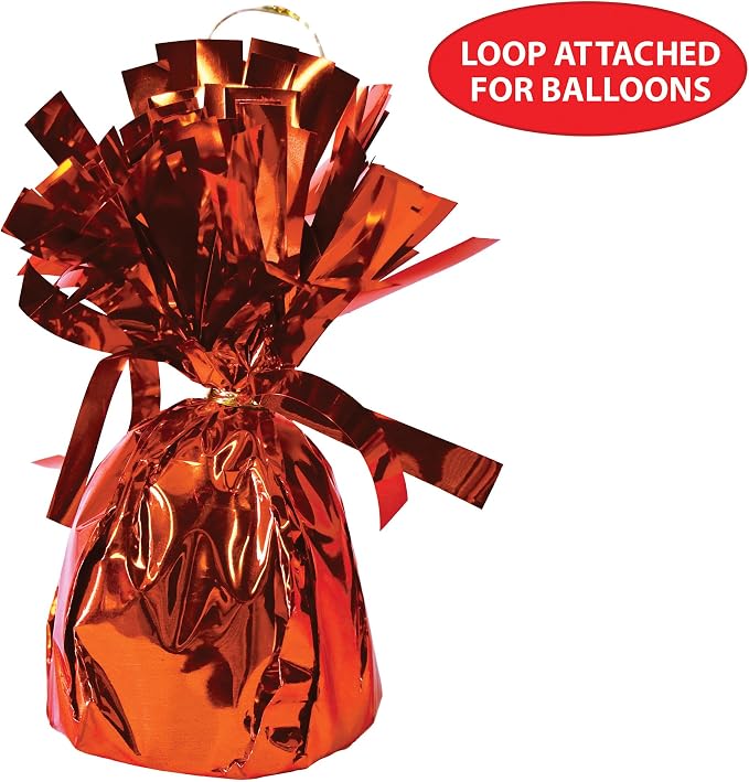 Beistle Metallic Wrapped Balloon Weights, Centerpieces and Table Décor - Image 6