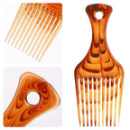 Tbestmax 2 Pcs Hair Comb Styling Set Tail Combs Afro Pick Pik Brushes African American Hair Brush Barber