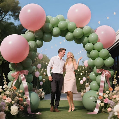Sage Green Balloon Arch Kit 111Pcs 18 12 5 Inch Latex Party Balloons Garland - Image 7