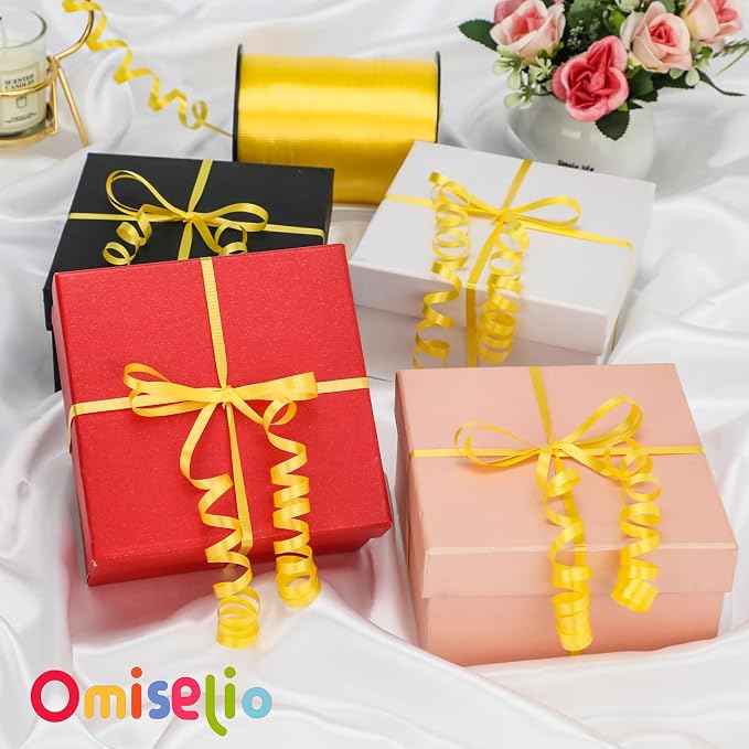 Yellow Ribbon - 500 Yard Crimped Curly Ribbon - Image 2