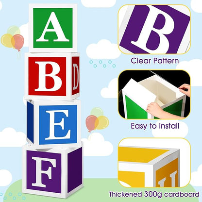 ReliThick 6 Pcs Custom Letter Toy Inspire Party Boxes - Image 3