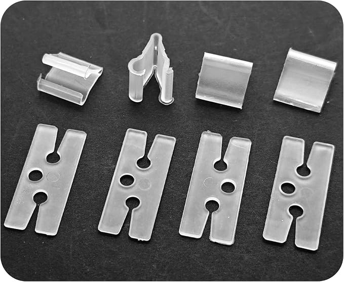 200PCS Transparent Plastic Balloon Clips - Image 3