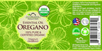 US Organic 100% Pure Oregano Essential Oil - USDA Certified Organic, Steam Distilled (30 ml)