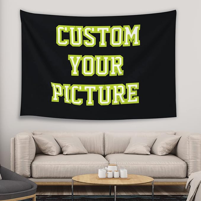 JINJUREN Custom Tapestry Upload Images Banners and Signs Customize by JINJUREN-InspirationalProduct
