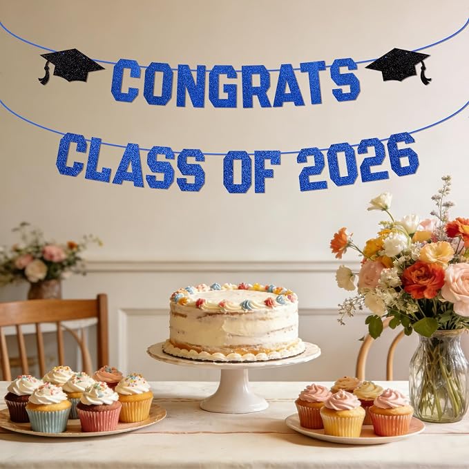 Pre-Strung Congrats Banner for Graduation - Image 4