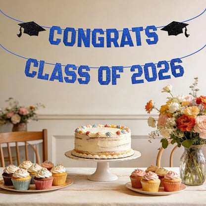 Pre-Strung Congrats Banner for Graduation - Image 4