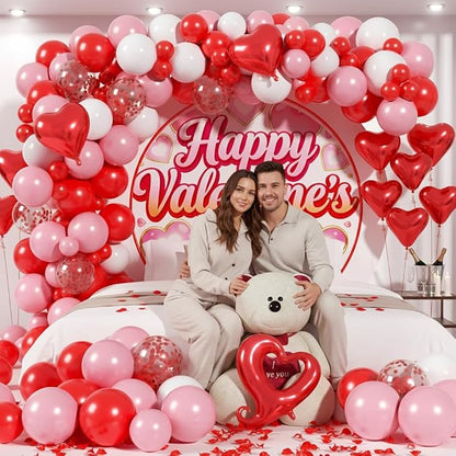 Valentines Day Balloons Garland Arch Kit - Image 5