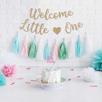 Pre-Strung Welcome Little One Banner - Image 2