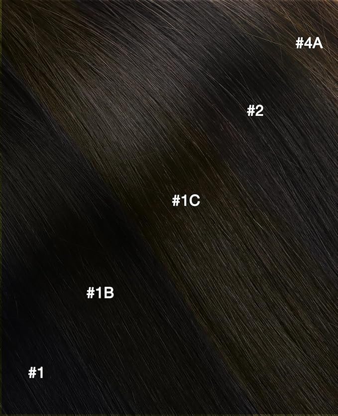 GOO GOO Invisi Edge Tape in Hair Extensions Human Hair, 1C Mocha Brown10pcs injected with 10pcs classical tape ins, 22inch 50g, Virgin Remy Hair, Natural Look