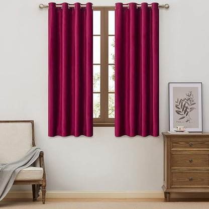 Luxury Ruby Red Velvet Curtain Drapes by ModernShinyVelvetCurtains