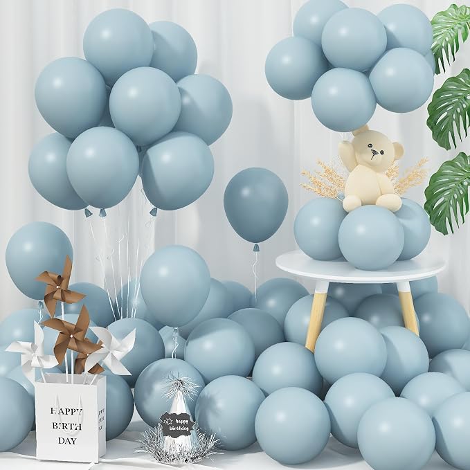 Jobkoo Blue Balloons 5 Inch by Jobkoo