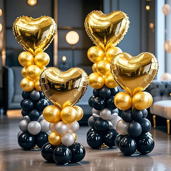 Balloon Columns Stand Set of 4, 7FT Adjustable Pillar Kit | Easy Setup - Image 7