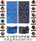 Headband Neck Gaiter Head Wrap Headwear Face Mask Magic Scarf Bandana for Men and Women