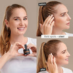 IMPERIO Root Touch Up Hair Powder for Concealing Hair Loss instantly - Hairline Powder for Women & Men - Water resistant Root Cover Up for Thinning Hair in Premium Hairdressing Quality (Dark Gray)