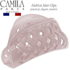 Camila Paris CP3202 French Hair Clip for Women Thick Hair for Long Curly Wavy Hair, Girls Hair Claw Clips Jaw, Durable Styling Big Claw Clip for Thick Hair, Strong Hold No Slip Grip, Made in France