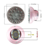 Hairizone Universal Hair Diffuser Adaptable for Blow Dryers with D-1.7-Inch to 2.6-Inch for Curly or Wavy Hair, Pink