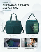 Gym Bag Womens,Travel Duffel Carry on Bag Sport Tote Bag Weekend Overnight Bag