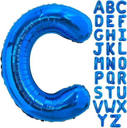 Blue Letter C Balloon, C Balloons Letter by BBPOOL