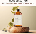 VINEVIDA Lemon Essential Oil 16 oz - Undiluted for Candle Making, Soap Making, and DIY Candle Scents - Bulk Oil Safe for Skin