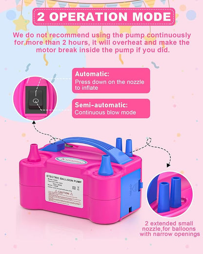 Electric Balloon Pump, Balloon Inflator Machine - Image 4