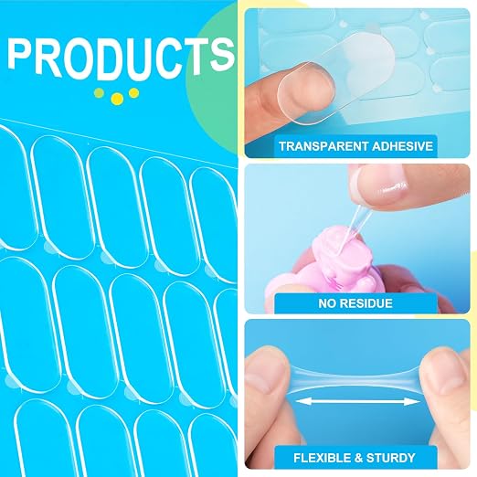 360Pcs Clear Adhesive Stick Dots, Double Sided Museum Putty | Removable Putty - Image 4