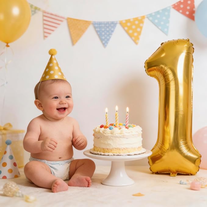10 Pcs Gold Number 0-9 Balloons 16 Inch Number Mylar Foil Balloons Custom - Image 6